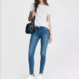 Rag & Bone Womens Cate Mid Rise Skinny Slim Fit Ankle skinny Jeans Size 25.